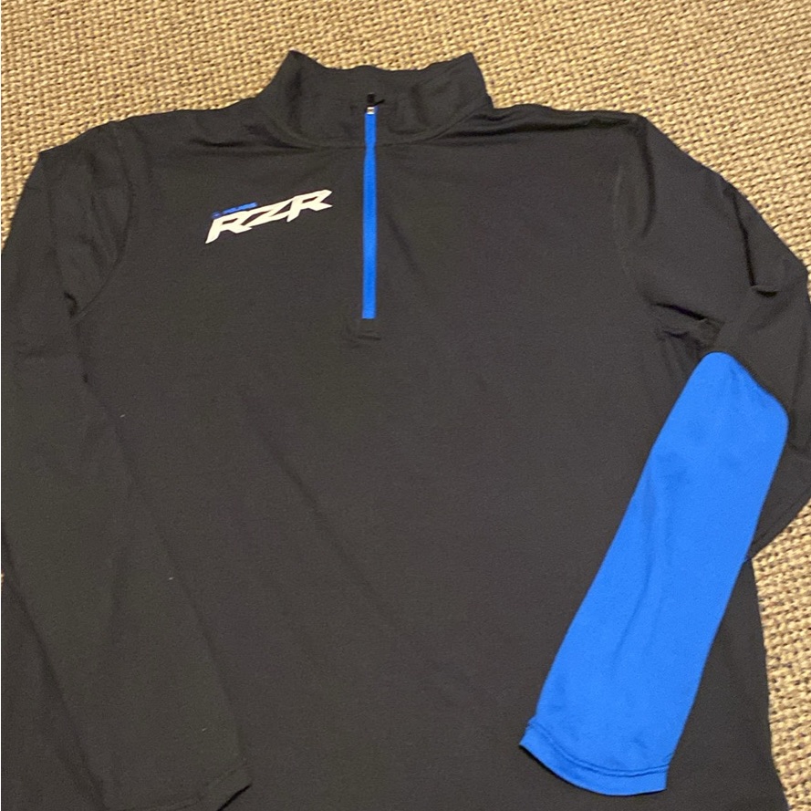 Black And Blue Rzr Pullover